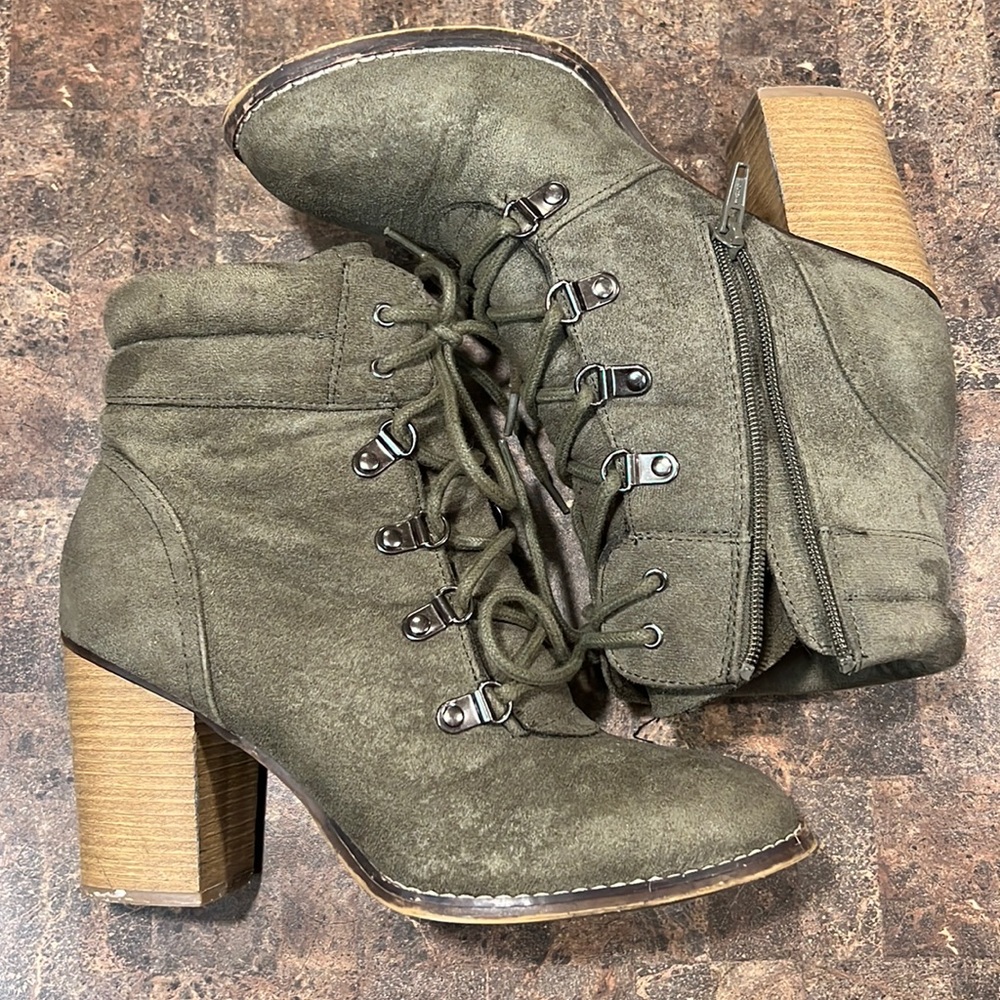 Candie’s Green Booties (8)
